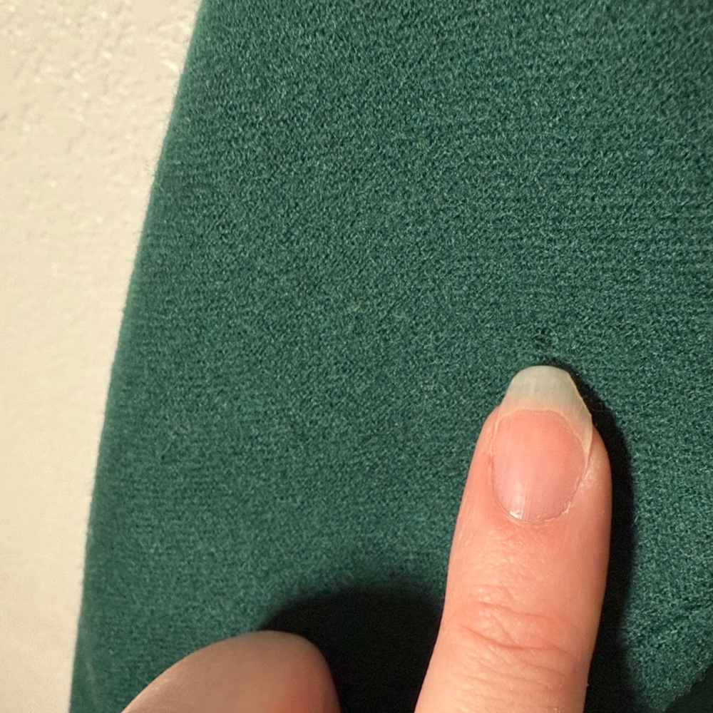 Pendleton Forest Green Wool 2 Button Blazer Size … - image 5